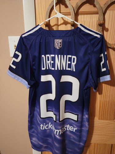 like new ryan drenner pll waterdogs fan jersey