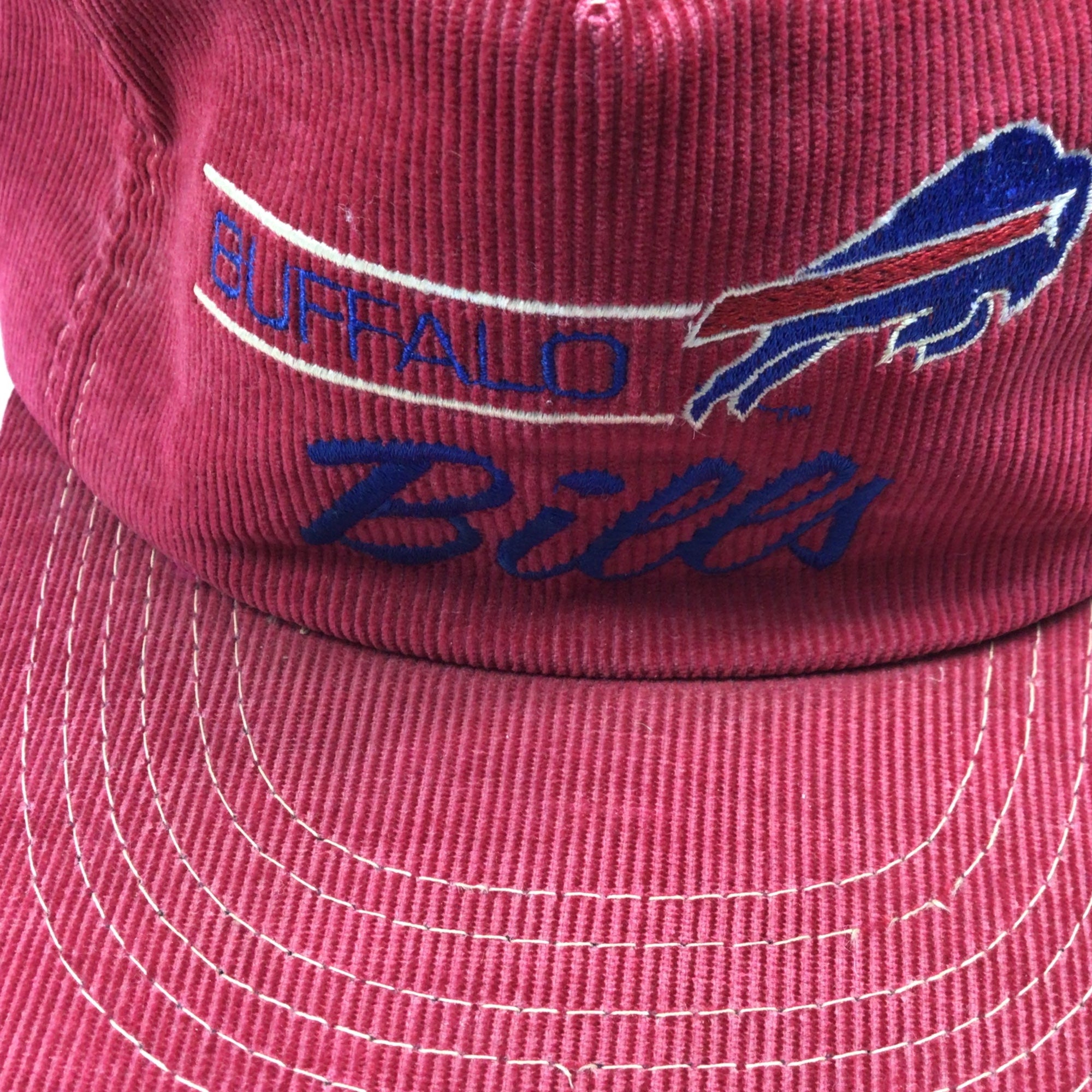 1980s Buffalo Bills Corduroy Hat New Era back NEW