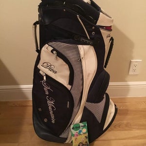 Sun Mountain Ladies Diva Cart Bag with 15-way Dividers (No Strap Or Rain Cover)