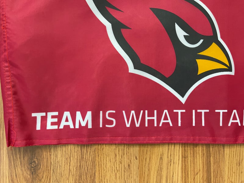 Arizona Cardinals NFL FOOTBALL TEAM IS WHAT IT TAKES Promo Fan Cave Banner  Flag!