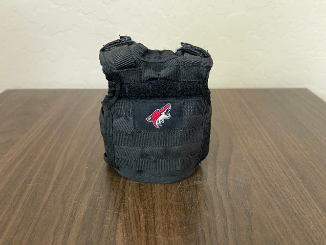 Arizona Coyotes NHL HOCKEY TACTICAL VEST FLAK JACKET Beer Bottle Coozie Koozie!