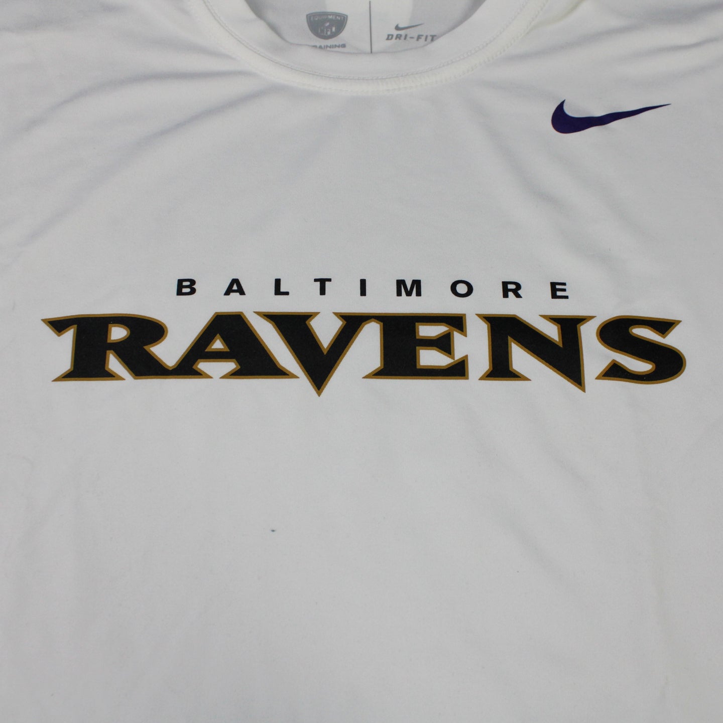 Baltimore Ravens Nike Nike Tee Short Sleeve Shirt Men's Light Gray New 3XL