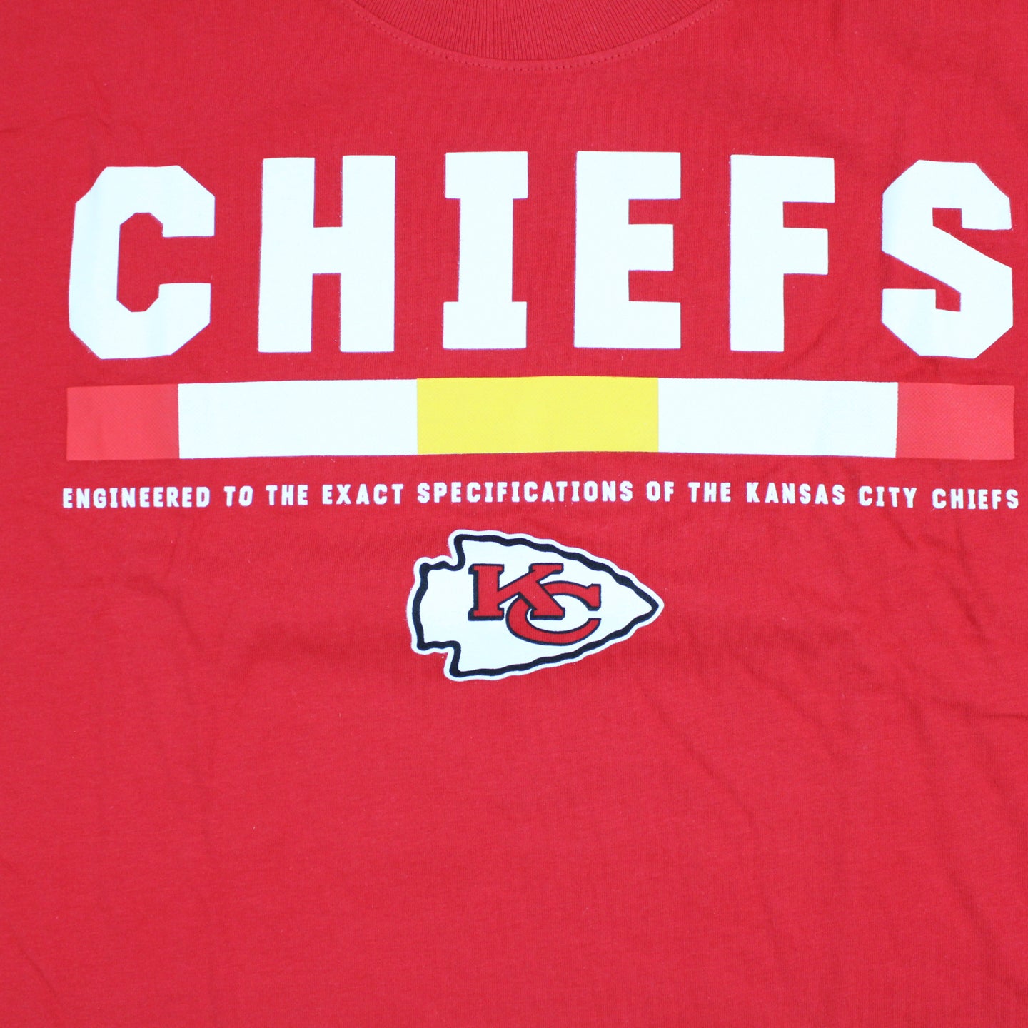 Kansas City Chiefs Nike Dri-Fit Short Sleeve Shirt Men's Red used 3XL