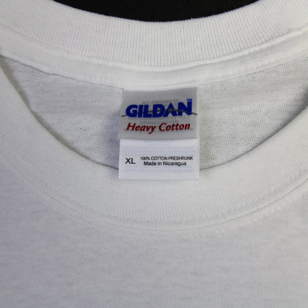 Gildan Men's T-Shirt - White - XXXL
