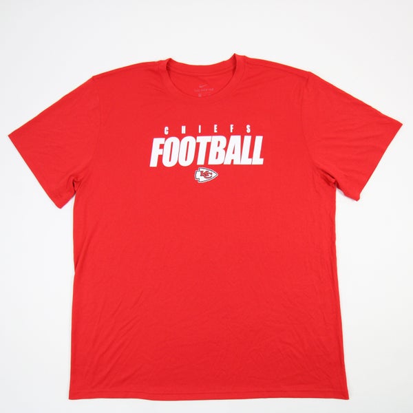 Kansas City Chiefs Nike Nike Tee Short Sleeve Shirt Men's Red Used 3XL