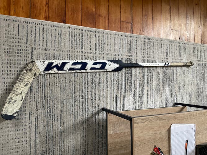 Used Senior CCM Regular Premier R1.9 Goalie Stick 26" Paddle
