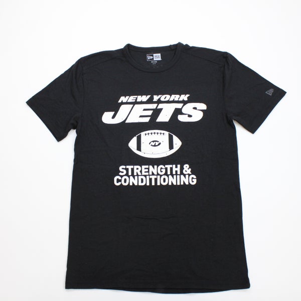 New York Jets New Era Short Sleeve Shirt Men's Black Used S