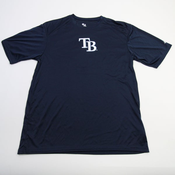 Nike Men's Tampa Bay Rays Navy Next Level Polo T-Shirt