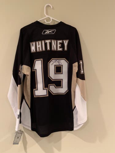 Ryan Whitney Authentic Signed Jersey (Online COA)