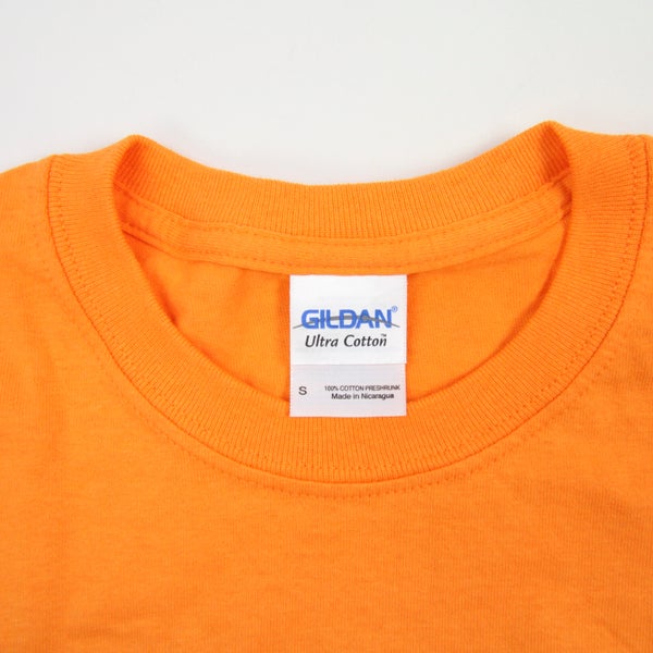 Gildan Men's T-Shirt - Orange - S