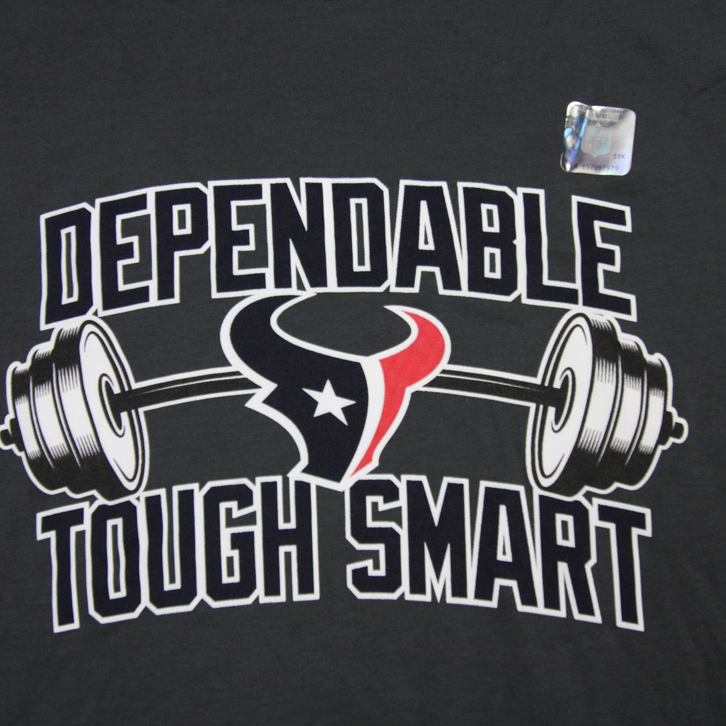 Houston Texans Nike Shirt Mens Medium Gray Short Sleeve NFL