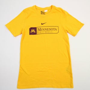 Minnesota Golden Gophers Nike Nike Tee Short Sleeve Shirt Men's Gold Used XS