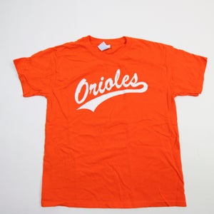 Baltimore Orioles Gildan Short Sleeve Shirt Youth Orange Used M