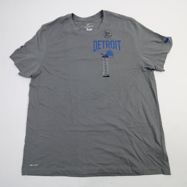 Detroit Lions Nike NFL On Field Apparel Nike Tee Short Sleeve Shirt Men's  2XL