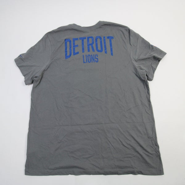 Detroit Lions Nike NFL on Field Apparel Nike Tee Short Sleeve Shirt Men's 2XL