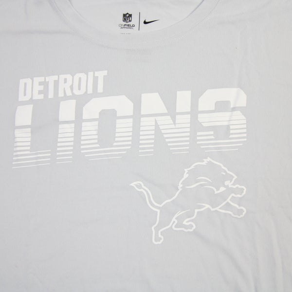 Detroit Lions Nike NFL On Field Apparel Nike Tee Short Sleeve Shirt Men's  2XL