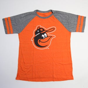Baltimore Orioles Fanatics Short Sleeve Shirt Men's Orange/Gray New L