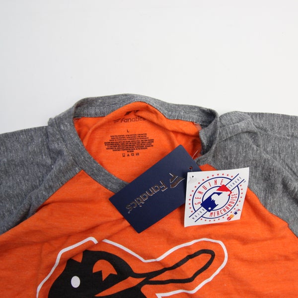 Baltimore Orioles Majestic Short Sleeve Shirt Men's Orange New L