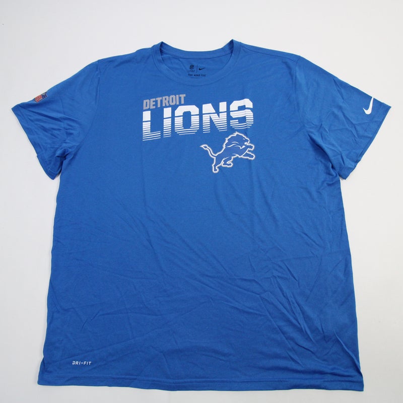 Detroit Lions Nike NFL On Field Apparel Dri-Fit Long Sleeve Shirt