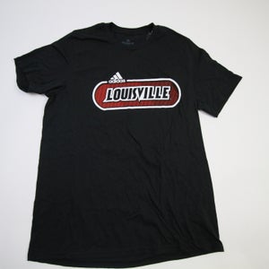 Louisville Cardinals adidas Ultimate Tee Short Sleeve Shirt Men's Black New  M