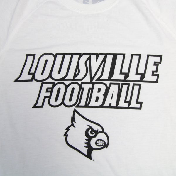 Louisville Cardinals adidas Ultimate Tee Short Sleeve Shirt Men's White  Used S - Locker Room Direct