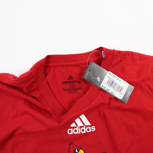 Men's adidas Red Louisville Cardinals Sideline Amplifier Football
