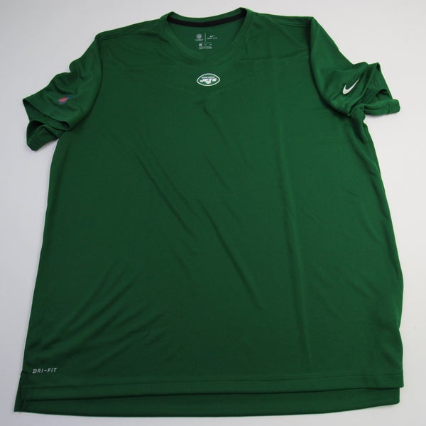 Nike NEW YORK JETS - LOGO COTTON SS TEE Green