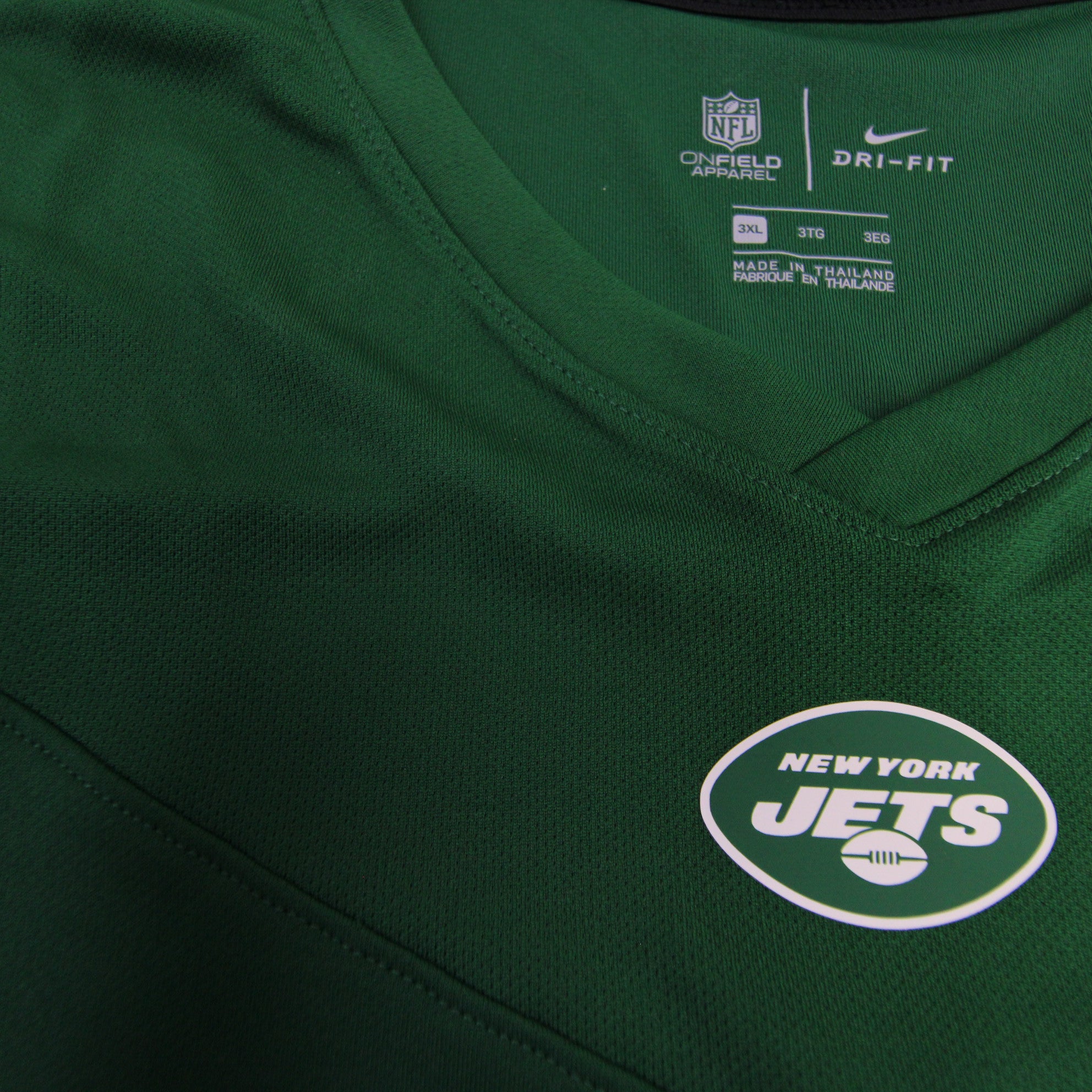 New York Jets Nike NFL On Field Apparel Dri-Fit Short Sleeve Shirt  Men's New