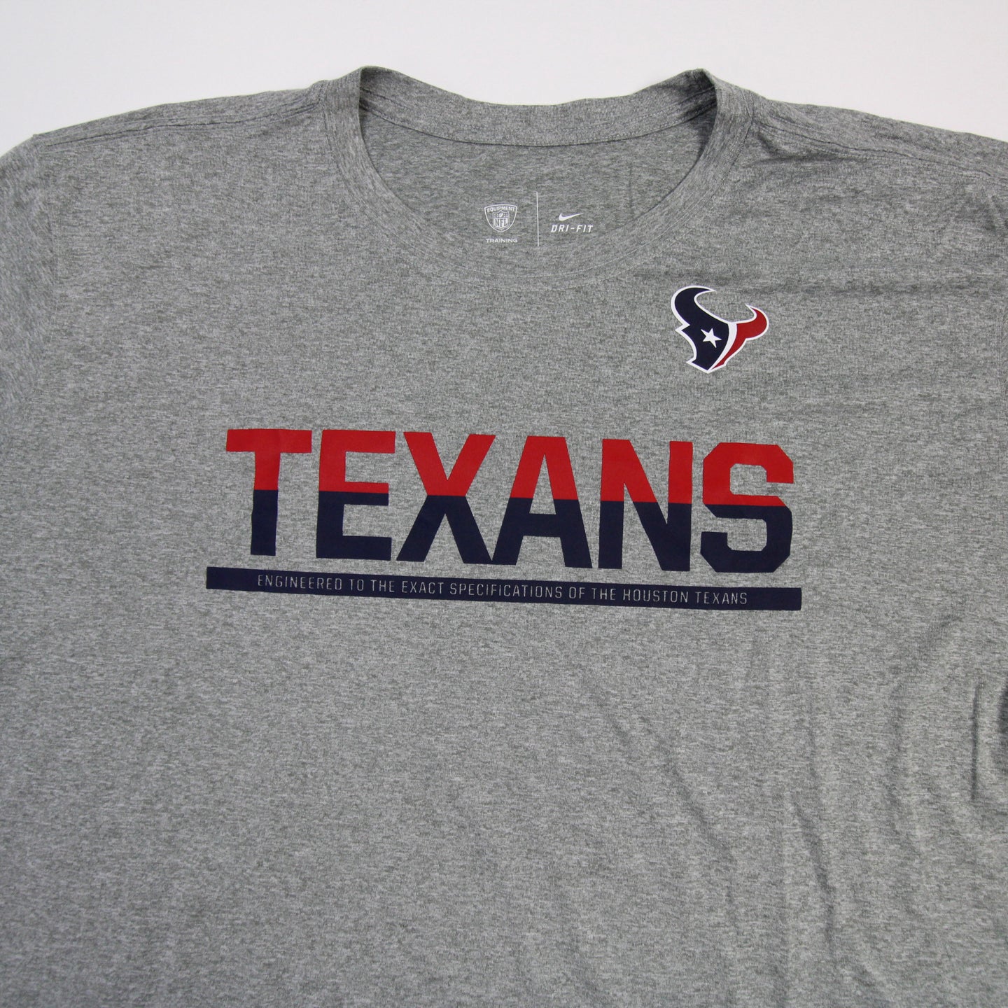 Houston Texans Nike NFL Training Dri-Fit Short Sleeve Shirt Men's