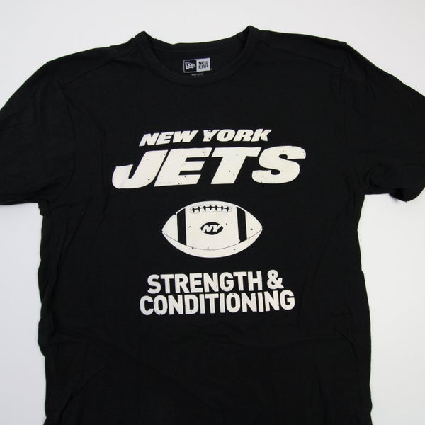 New York Jets New Era Short Sleeve Shirt Men's Black Used M
