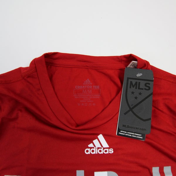 Adidas Soccer MLS Men's New York Red Bull Short Sleeve Team Jersey 