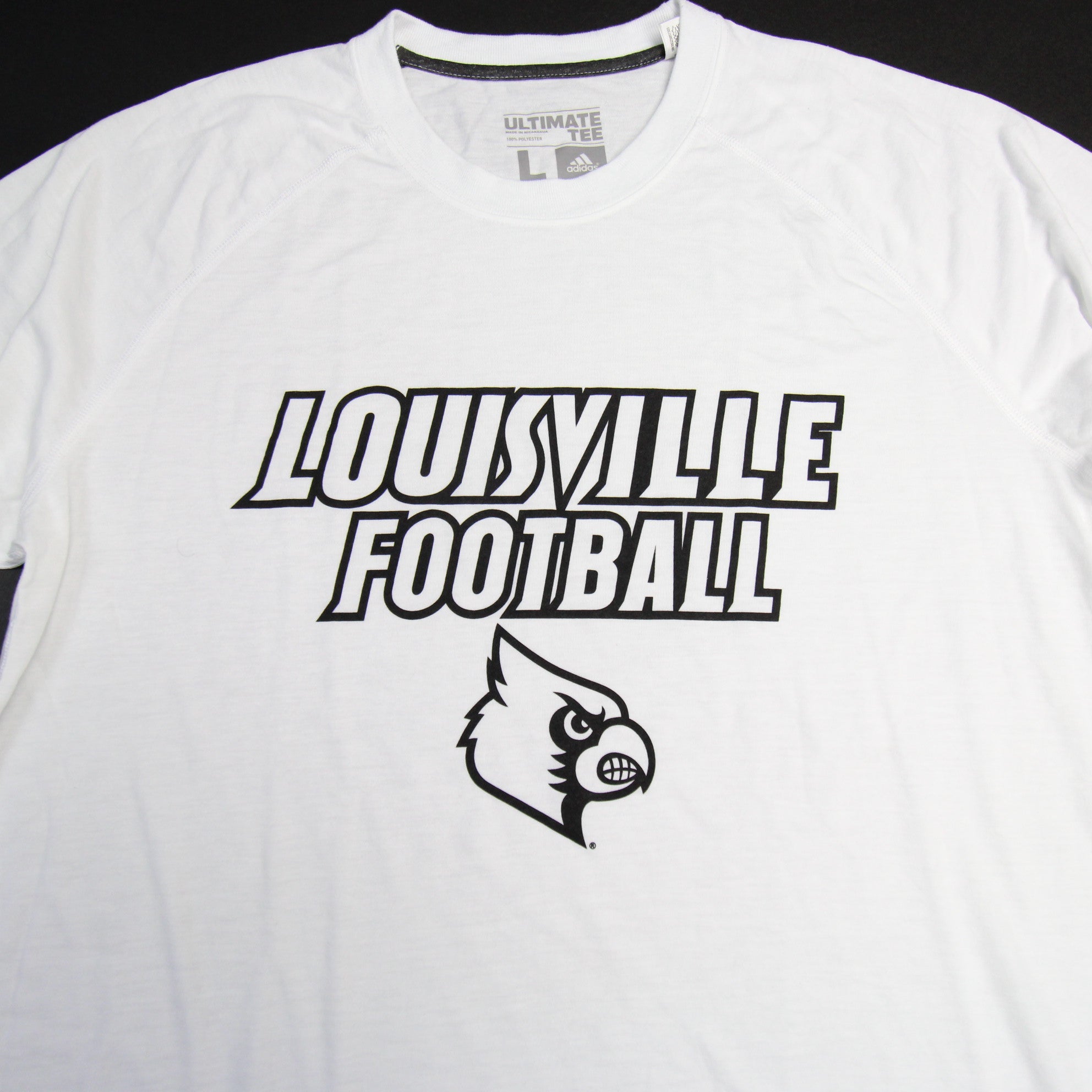 Louisville Cardinals Adidas Ultimate Sideline Gridiron Performance Long  Sleeve T Shirt