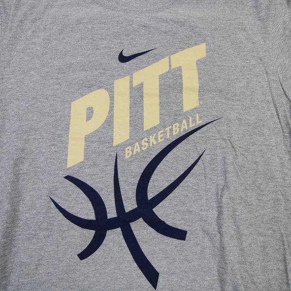 PITT Panthers Shirt Mens XL Navy Blue Basketball Pittsburgh