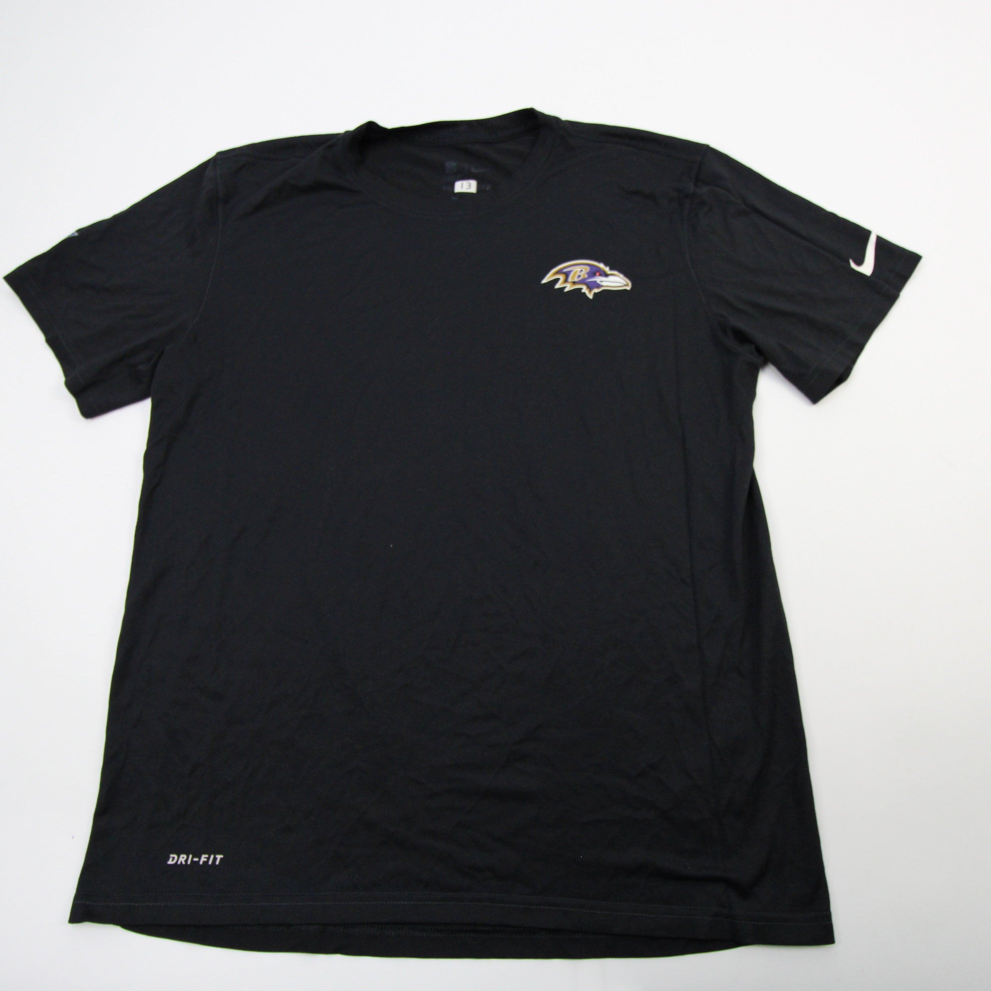 Men's Nike Black Baltimore Ravens Sideline Performance T-Shirt