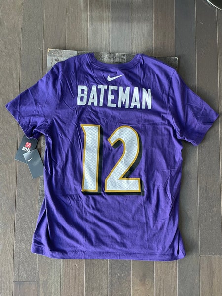 Rashod Bateman Baltimore Ravens Nike Player Name & Number T-Shirt