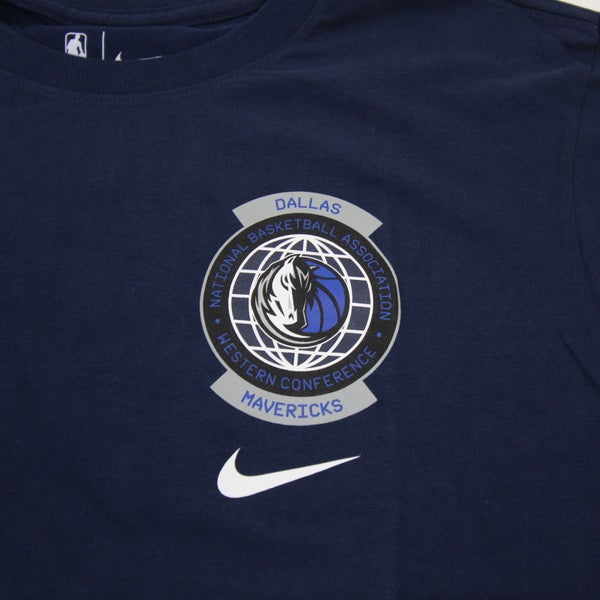 Dallas Mavericks Nike NBA Authentics Dri-Fit Long Sleeve Shirt Men's  Blue New