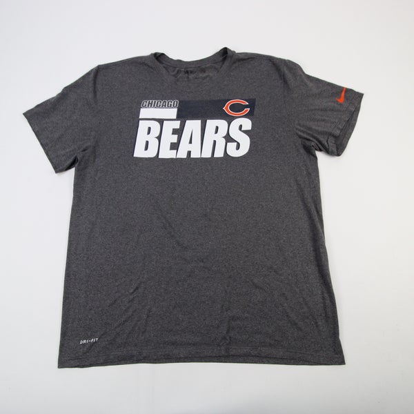 Nike Chicago Bears Navy Blue Velocity Short Sleeve T Shirt  Chicago shirts,  Chicago bears t shirts, Chicago bears shirts