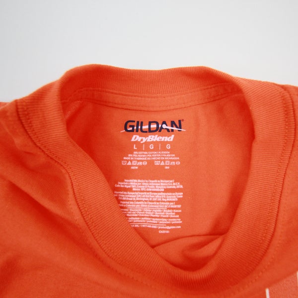 Gildan Men's T-Shirt - Orange - L