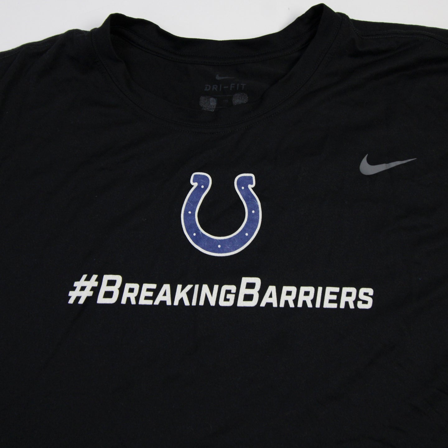 Indianapolis Colts Nike Dri-Fit Short Sleeve Shirt Men's Blue Used