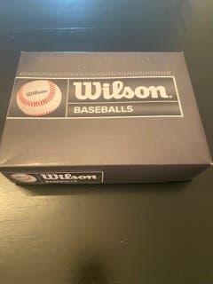 New Baseballs 12 Pack (1 Dozen) - WIlson A1030