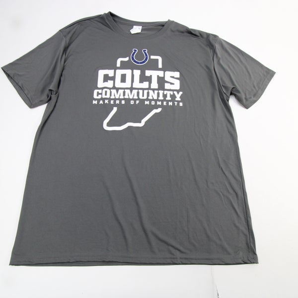 Indianapolis Colts Nike Nike Tee Short Sleeve Shirt Men's Gray/Heather used XL