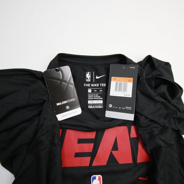 Miami Heat Men's Nike Dri-FIT NBA Practice T-Shirt.
