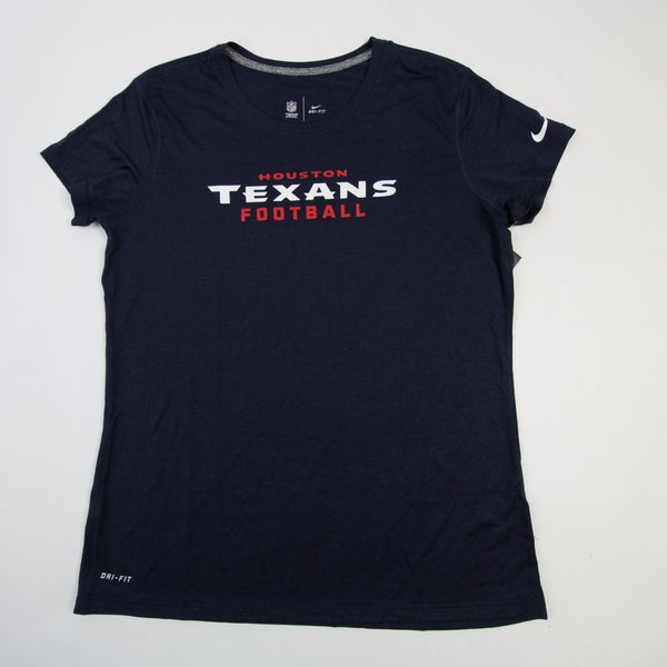 Houston Texans Nike Nike Tee Short Sleeve Shirt Women's White New