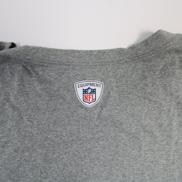 New York Jets Nike NFL Training Dri-Fit Short Sleeve Shirt Men's Gray used XL