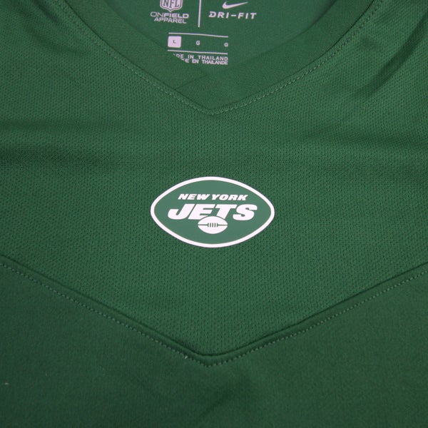 New York Jets Nike NFL On Field Apparel Dri-Fit Long Sleeve Shirt Men's 2XL