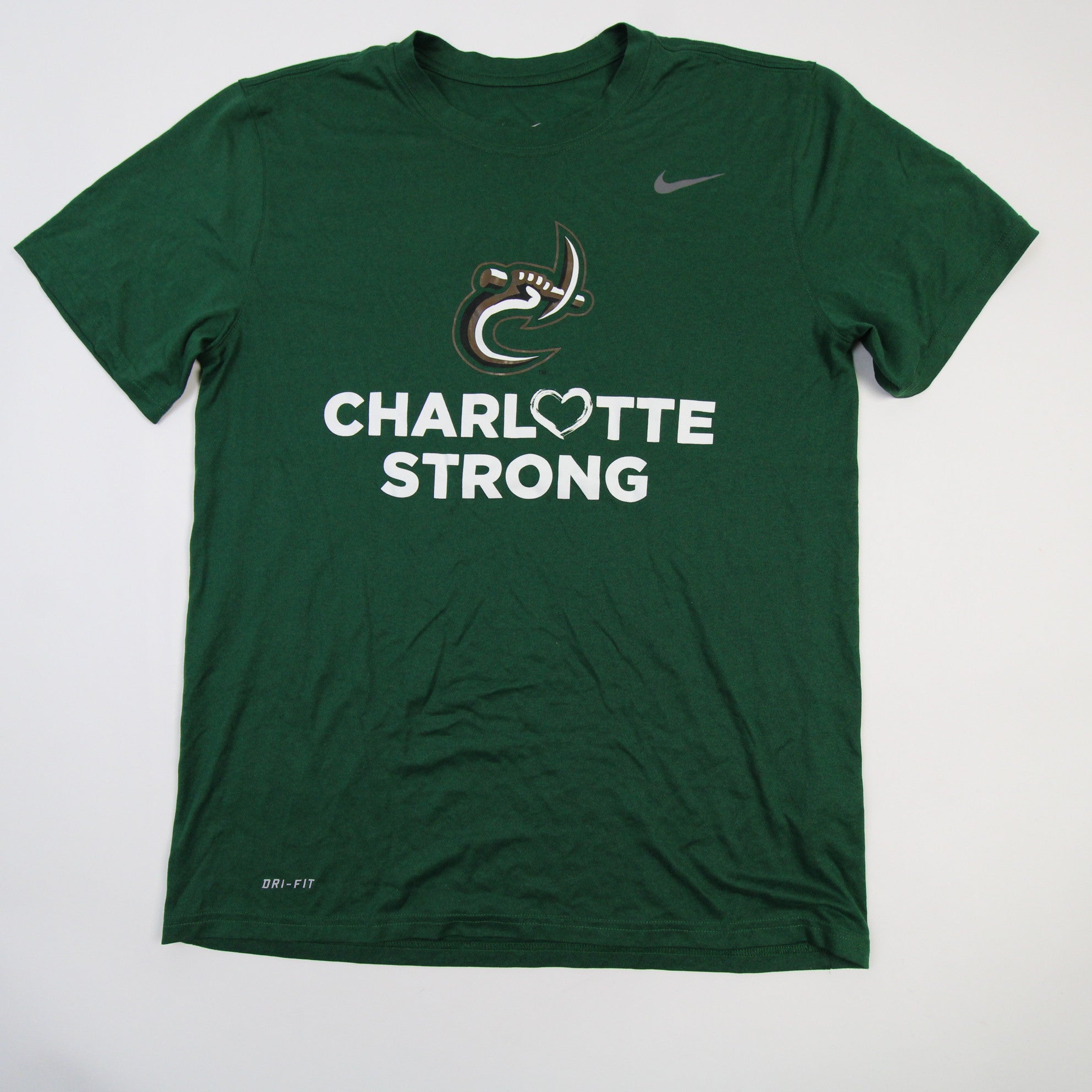 Men's Nike Green Charlotte 49ers Legend Performance T-Shirt