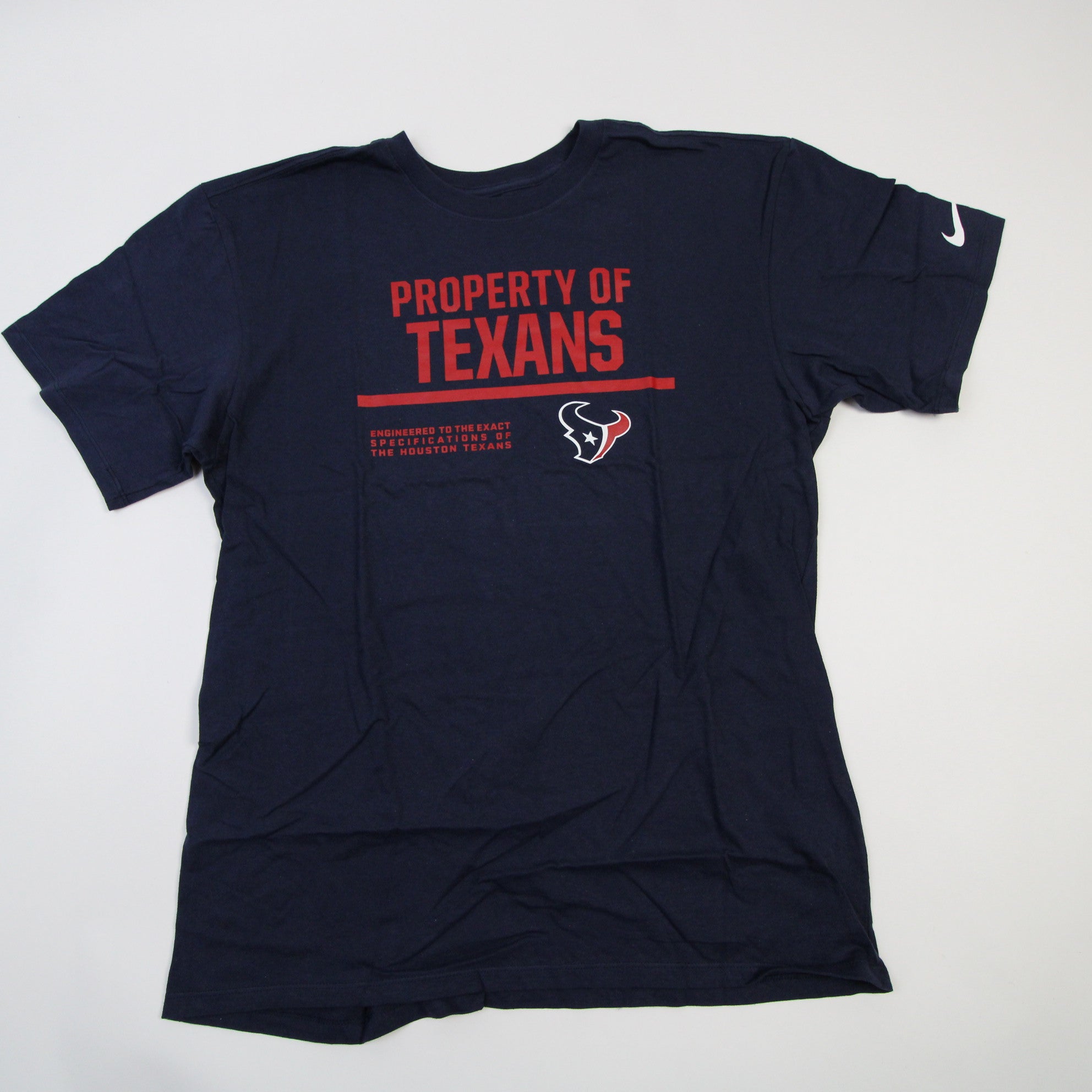 Houston Texans Nike Nike Tee Short Sleeve Shirt Men's Navy New 3XL