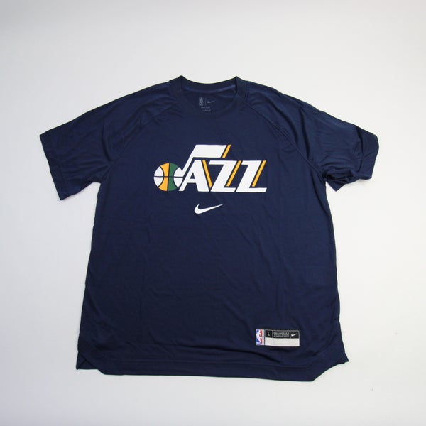 Nike Utah Jazz Dri-fit Nba Practice T-shirt In Grey, in Gray for Men