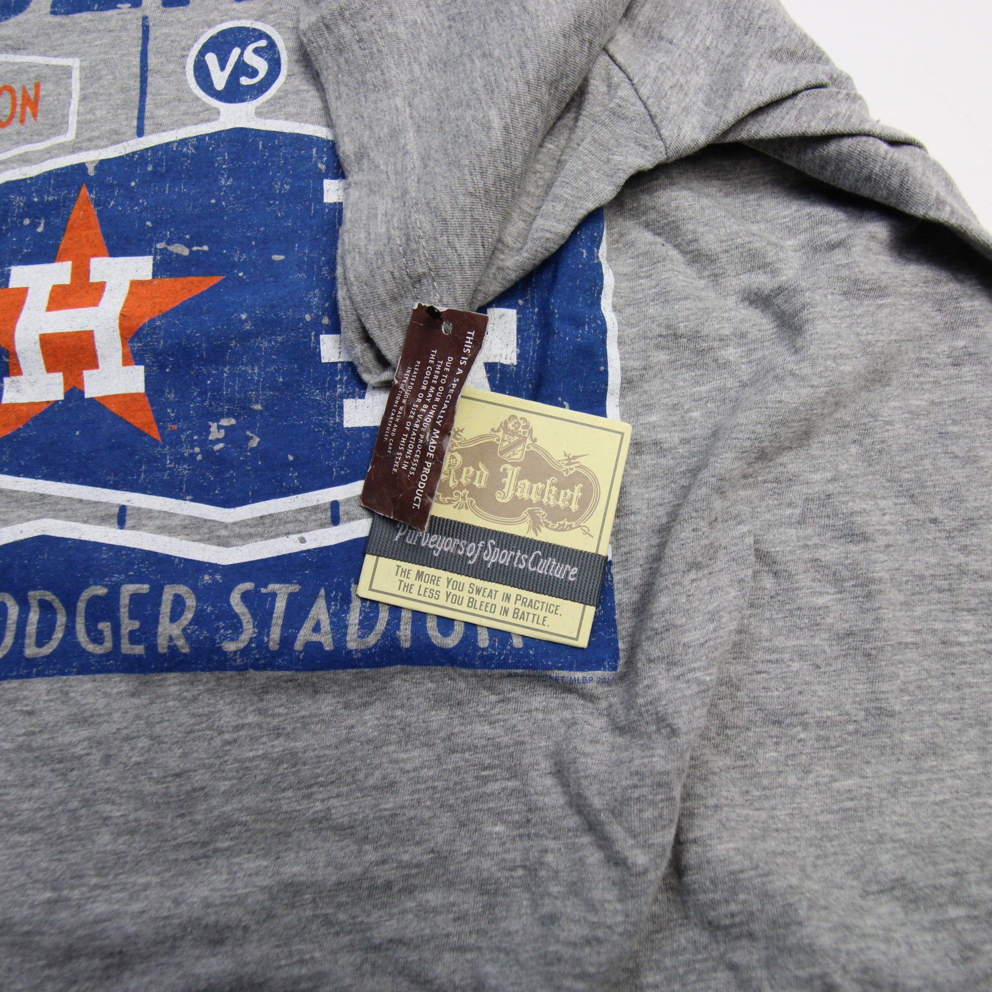 Houston Astros Throwback Pullover Jacket - Size: L, MLB by New Era