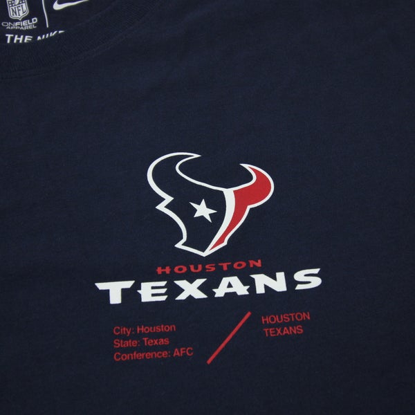 Houston Texans Nike NFL On Field Apparel Dri-Fit Short Sleeve